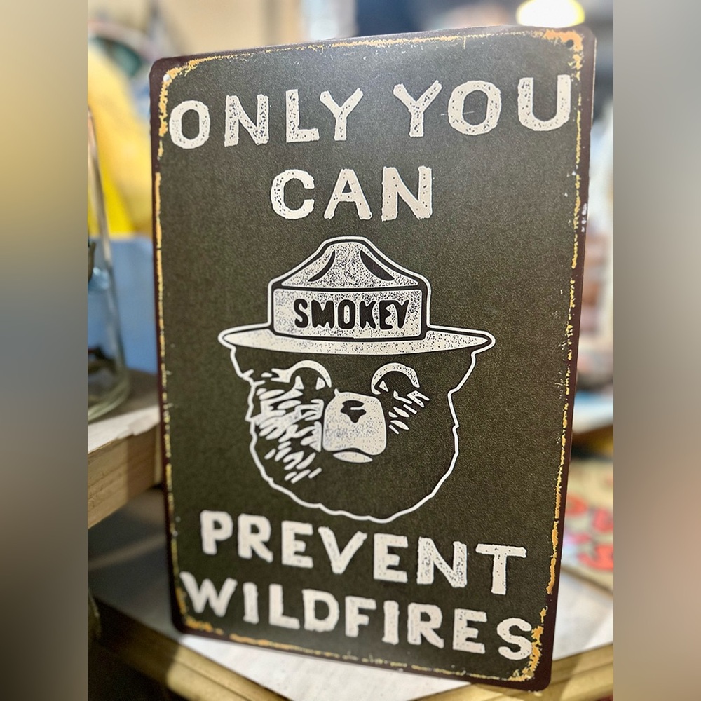 Smokey Bear Sign